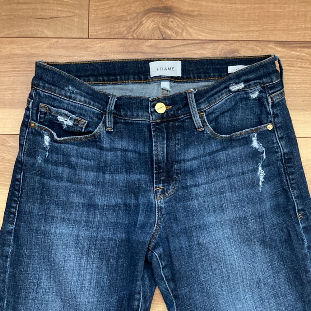 FRAME Le Garçon Crop Jeans - Picture 8 of 13